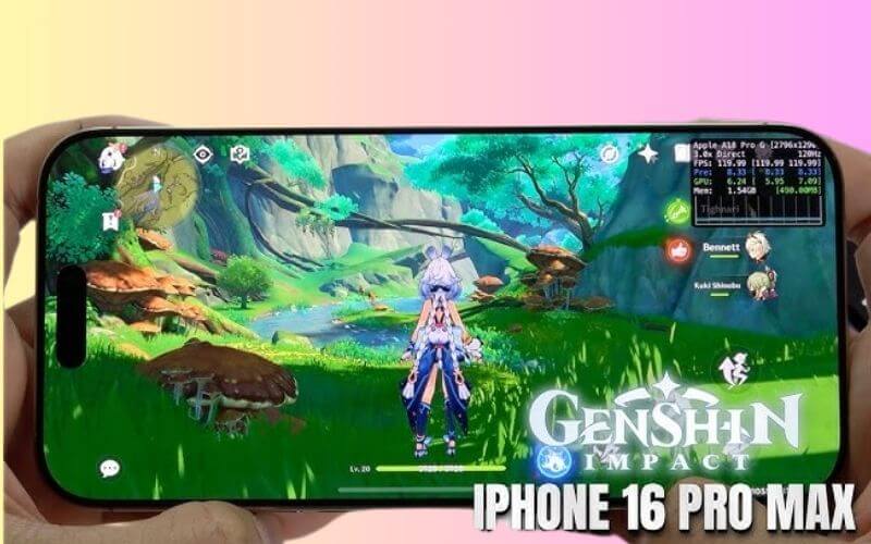 iphone 16 pro max đủ sức cân các tựa game nặng đô như thể loại game aaa