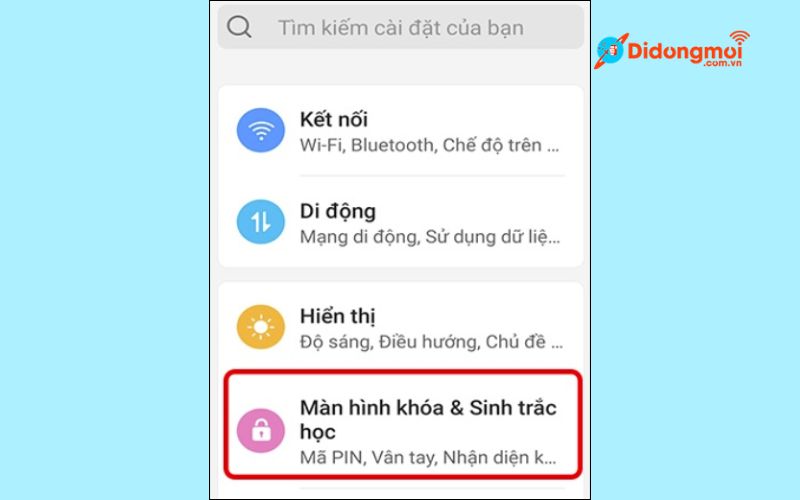 Cách cài đặt thời gian tắt màn hình Android MỚI NHẤT cực đơn giản