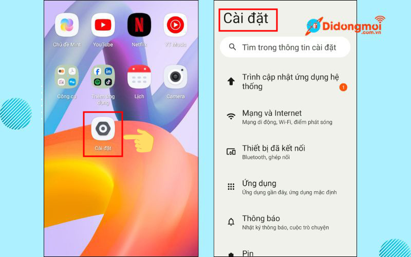 Cách cài đặt thời gian tắt màn hình Android MỚI NHẤT cực đơn giản