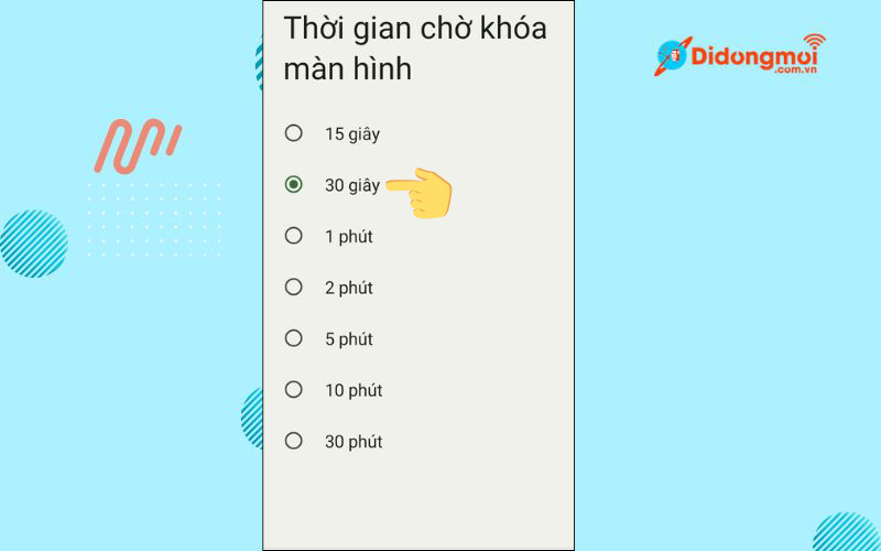 Cách cài đặt thời gian tắt màn hình Android MỚI NHẤT cực đơn giản