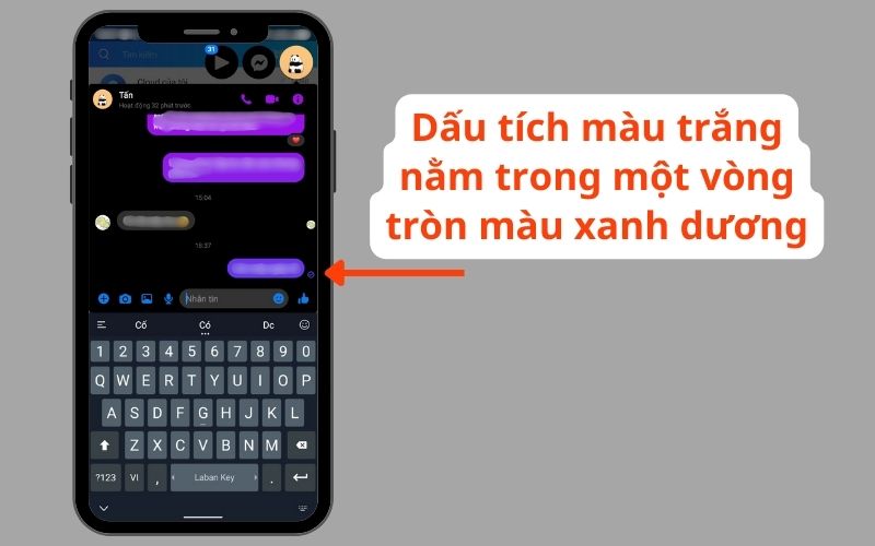 Kiểm tra tình trạng của tin nhắn