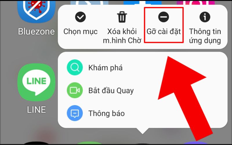 Tạm thời gỡ cài đặt các ứng dụng hỗ trợ chụp hình