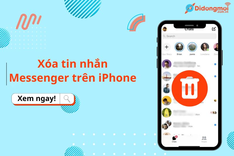 Xóa tin nhắn Messenger trên iPhone