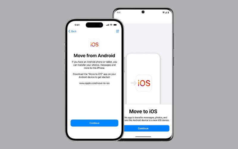 move to ios giúp người dùng chuyển đổi dữ liệu từ điện thoại android sang iphone một cách dễ dàng
