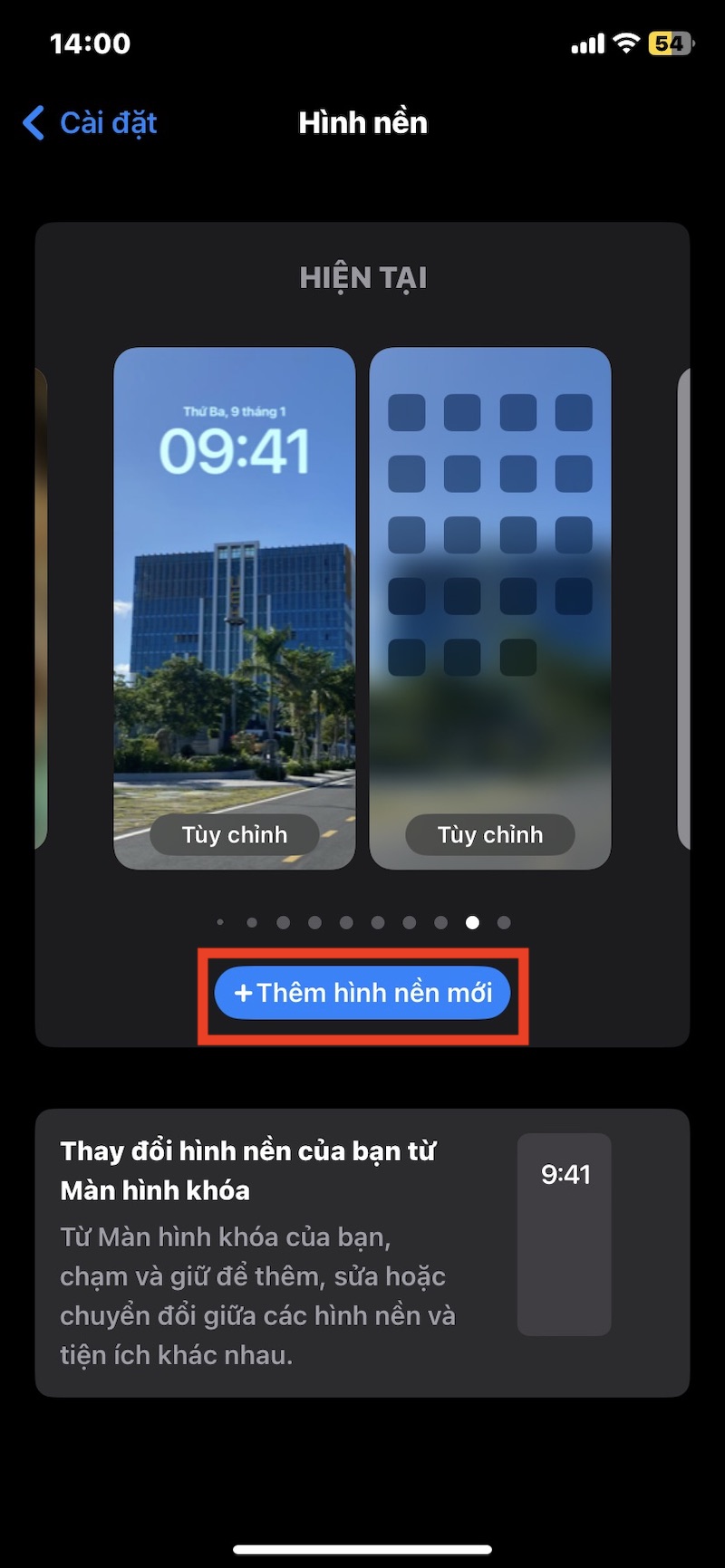 Cách đặt hình nền màn hình chính khác màn hình khóa trên iOS 16 -  Fptshop.com.vn