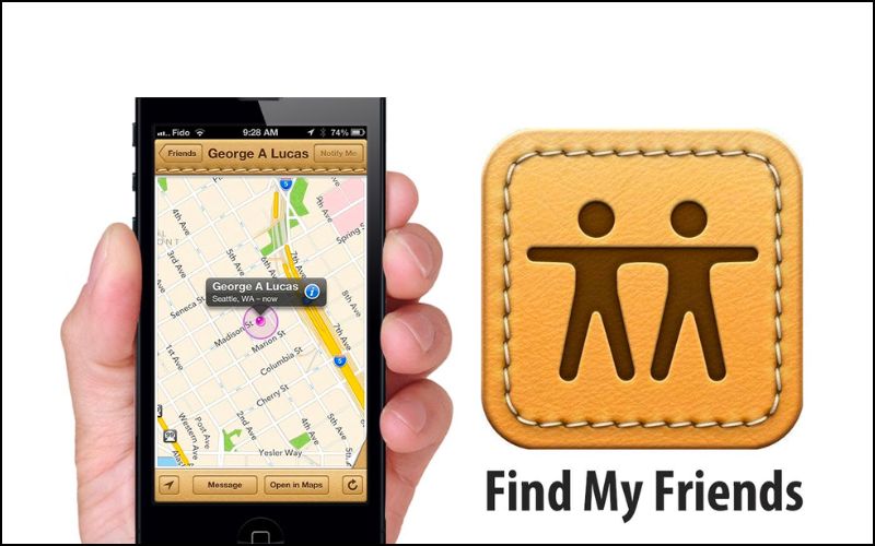 Cài đặt ứng dụng Find my Friend