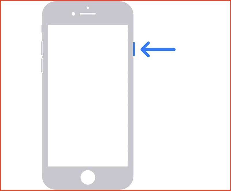 Cách khởi động lại đối với dòng iPhone 6, 7, 8 hoặc SE (thế hệ 2 hoặc 3)