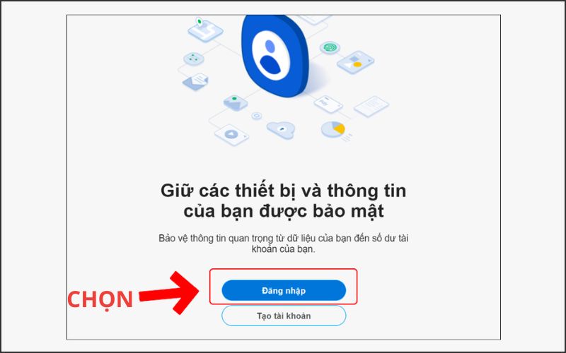 Đăng nhập trên trang Web Samsung