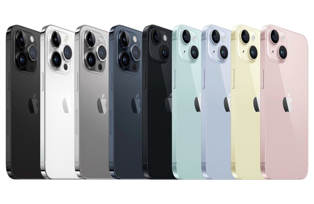 iPhone 15 có bao nhiêu màu sắc?