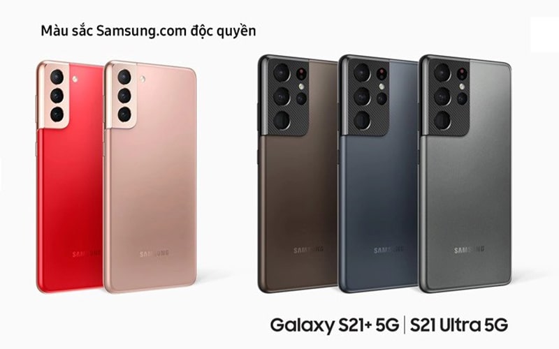 Màu sắc của Samsung Galaxy S21 5G: Màu nào nổi bật nhất?