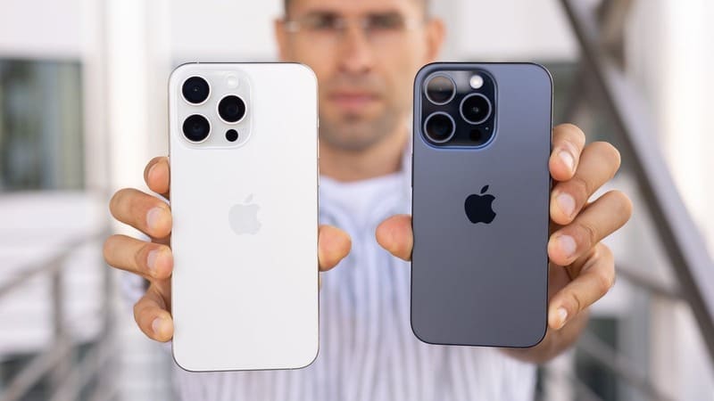 So sánh iPhone 15 Pro Max và iPhone 15 Pro: Nên mua máy nào?