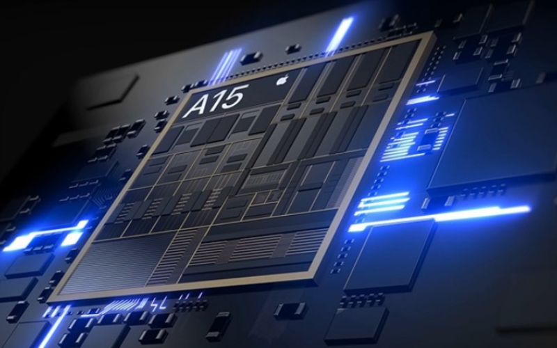 Chip A15 Bionic tiết kiệm khoảng 15% năng lượng so với chip Apple A14