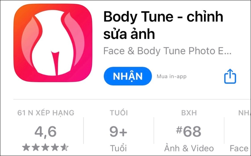 Body Tune là một lựa chọn lý tưởng