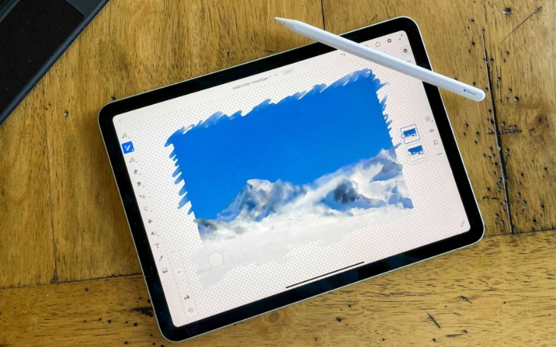 Khi kết nối với iPad, Apple Pencil cho phép người dùng viết và vẽ trên màn hình