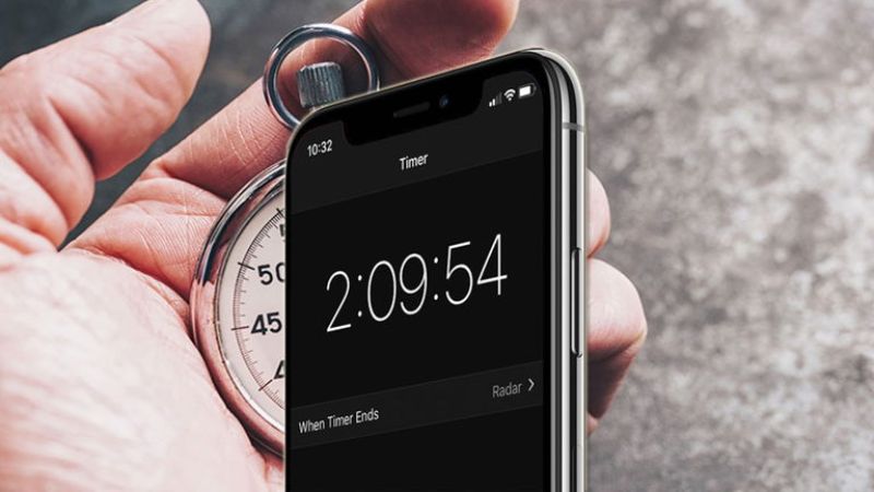 Đồng hồ bấm giờ trên iPhone là người bạn đồng hành lý tưởng trong nhiều tình huống