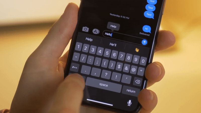 Nguyên nhân khiến bàn phím iPhone bị nhảy chữ