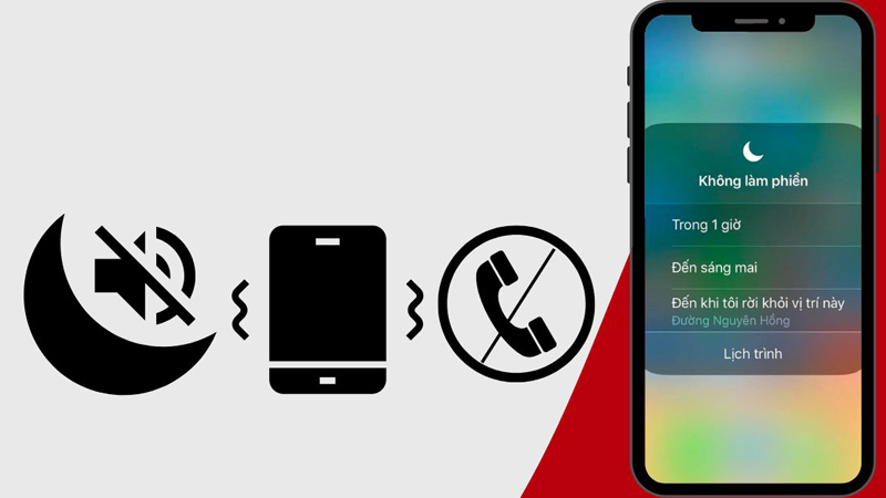 Chế độ Không làm phiền có nhiều tác dụng hữu ích