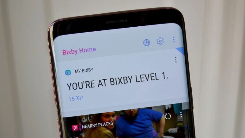 Bạn có thể tùy chỉnh từng thẻ trong Bixby Home 