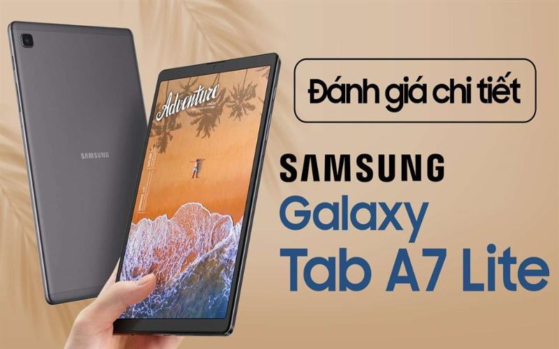 samsung galaxy tab a7 lite mang thiet ke dac trung cua dong galaxy tab a7 voi chat lieu nhom