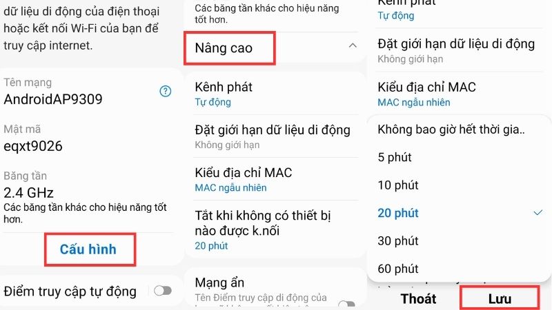 Cách giới hạn thời gian kết nối 3G/4G của thiết bị khác