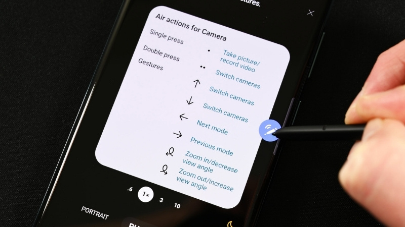 Tận dụng bút S Pen làm điều khiển từ xa