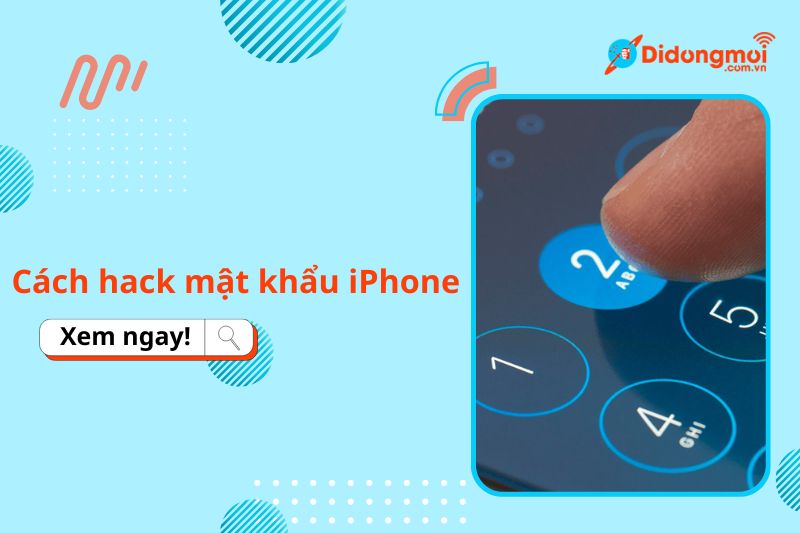 cách hack mật khẩu iphone