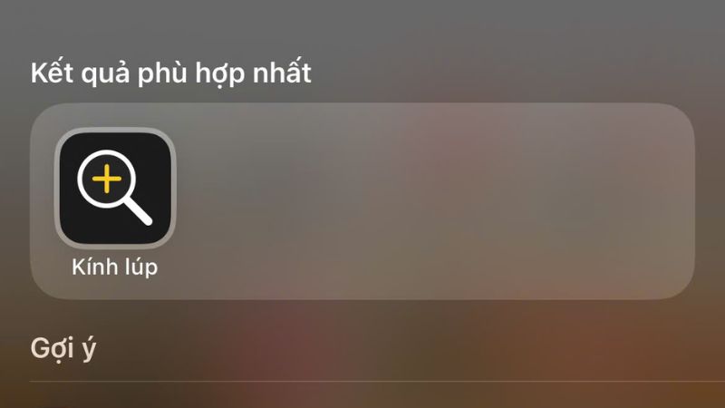 Nhấn vào biểu tượng ứng dụng để sử dụng ngay