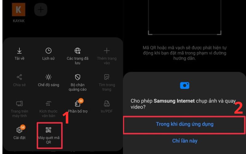 ban can cap quyen cho samsung internet