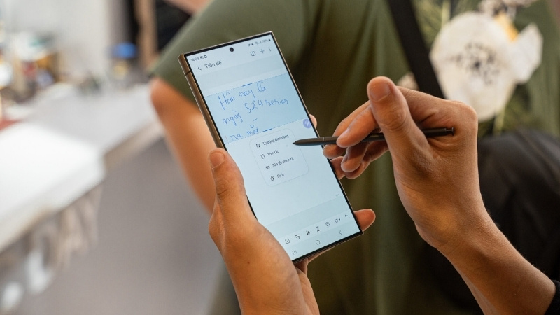 Trợ lý Ghi chú (Note Assist) trong Samsung Notes
