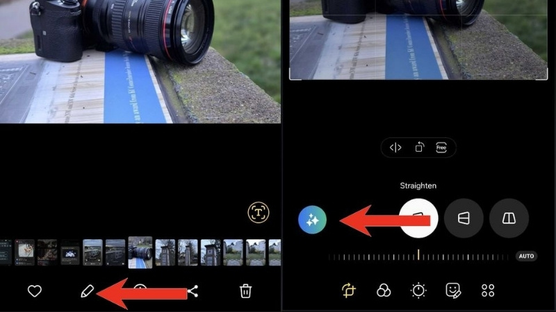 Chạm vào biểu tượng Galaxy AI