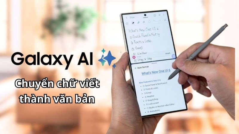 Chuyển chữ viết tay thành văn bản