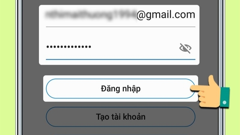 Đăng nhập Tài khoản Google để tải ứng dụng từ Play Store, đồng bộ danh bạ, lịch và dữ liệu