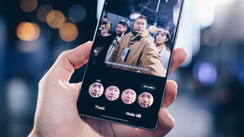 Best Face phát huy tốt nhất khi ảnh có từ 2 đến 5 ngườ