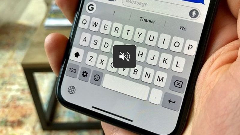 Lưu ý khi tắt âm thanh bàn phím iPhone