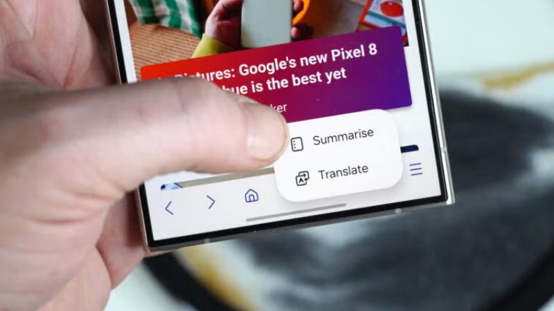 Tính năng Tóm tắt trên Samsung S24 Ultra