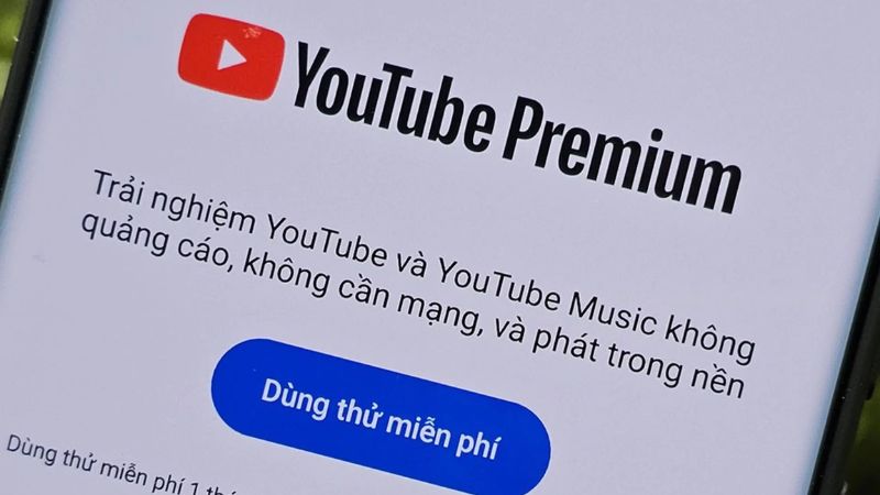Đảm bảo bạn đăng nhập bằng tài khoản YouTube Premium