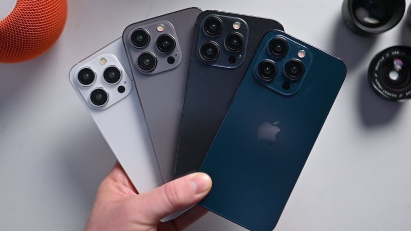 iPhone 15 Pro Max có 4 tùy chọn màu sắc sang trọng với chất liệu Titan