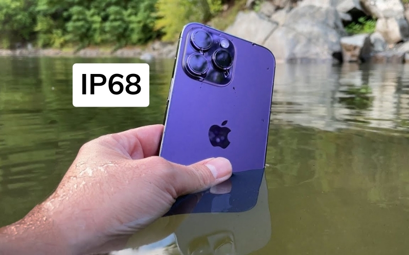IP68 được cho là chuẩn chống nước tốt nhất cho điện thoại thông minh