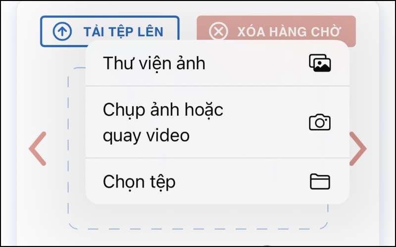 Cho phép truy cập vào Thư viện ảnh