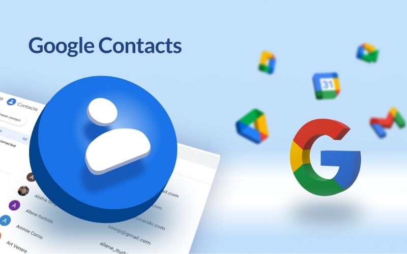 Dữ liệu danh bạ sẽ được lưu trong Google Contacts