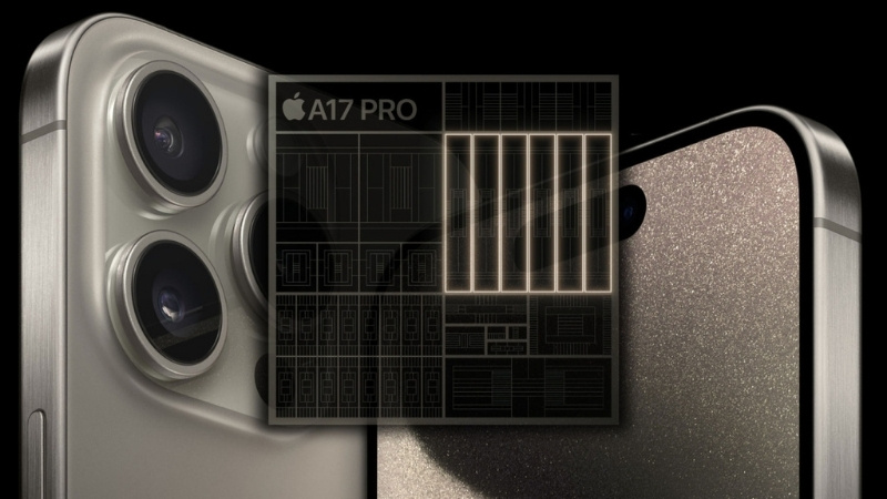 Sức mạnh của iPhone 15 Pro đến từ chip A17 Pro
