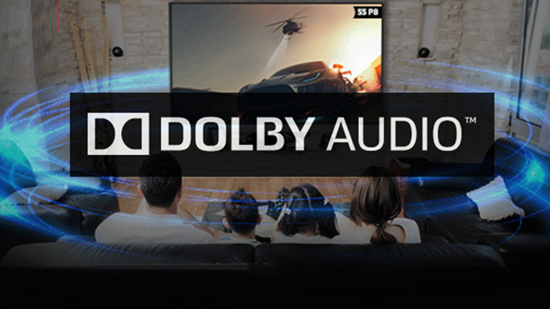 Công nghệ Dolby Audio giúp cải thiện chi tiết âm thanh