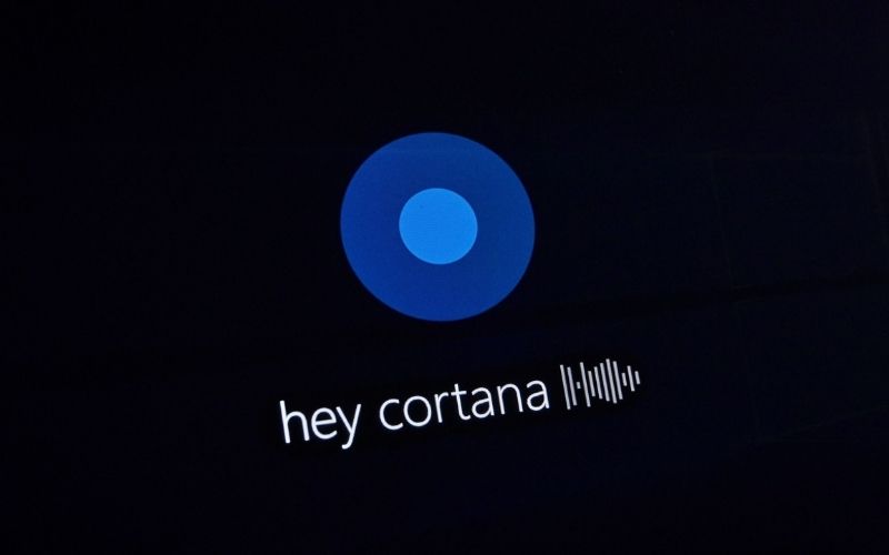 nói câu lệnh “Hey Cortana” là trợ lý ảo sẽ sẵn sàng làm theo yêu cầu của bạn