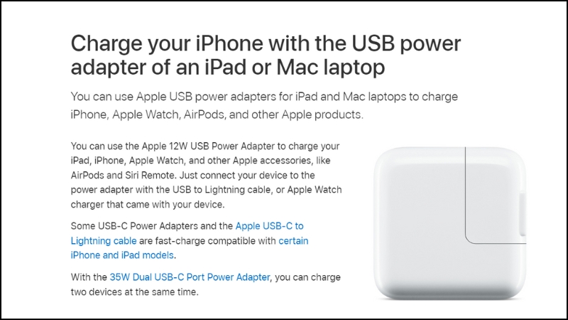  Apple cũng đã có nguyên một bài viết về chủ đề này trên trang support của hãng