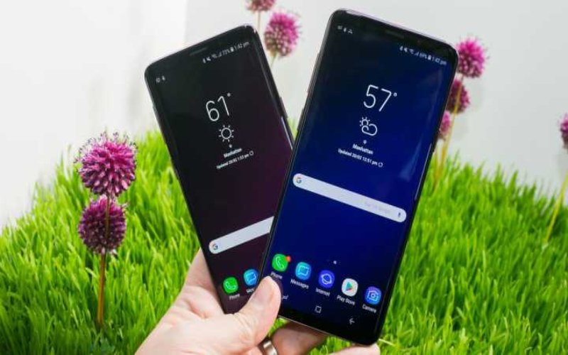 galaxy s9 plus la mot su cai tien dang ke so voi galaxy s8, nhat la o phan canh cong cua man hinh