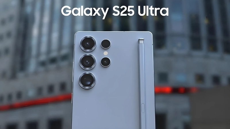 Mặt lưng Galaxy S25 Ultra sử dụng kính cường lực Gorilla Armor thế hệ mới