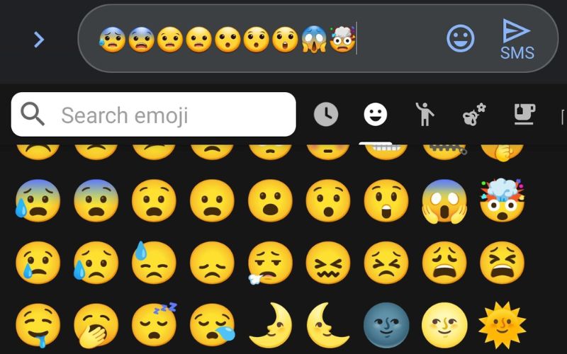 Cách chèn Emoji trên điện thoại android