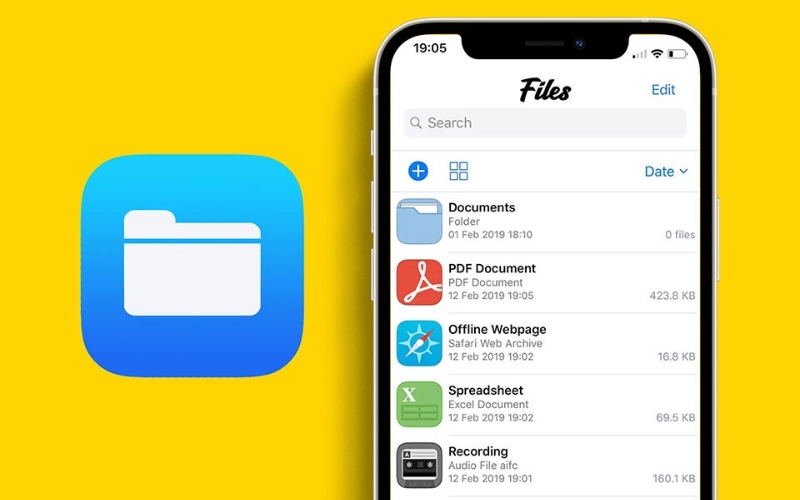 File của bạn trên iPhone giúp người dùng dễ dàng sắp xếp các tập tin