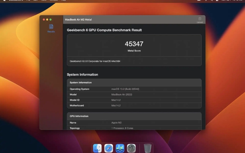 uu diem cua geekbench