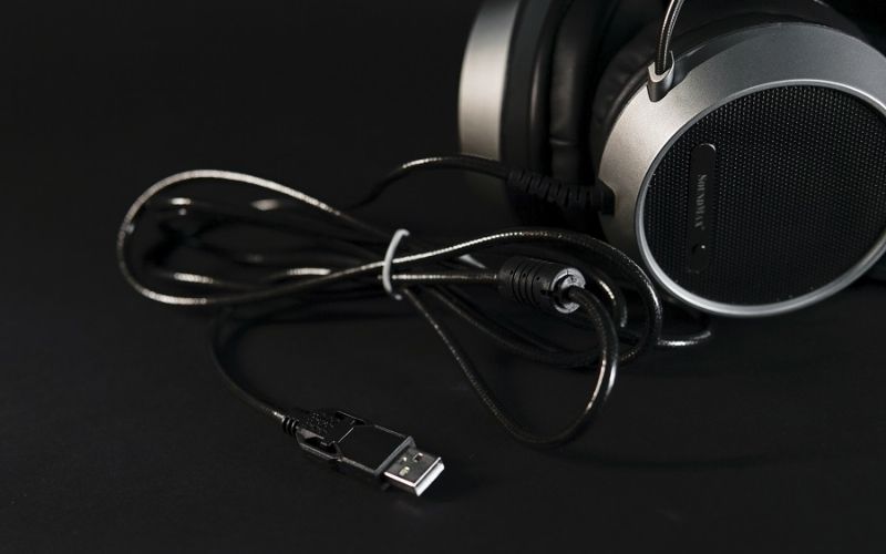 Headset âm thanh giả lập 7.1 sử dụng đầu cáp USB
